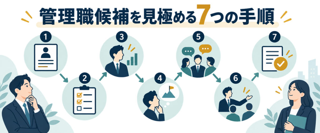 管理職候補を見極める7つの手順