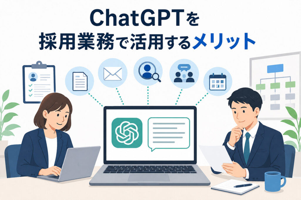 ChatGPTを採用業務で活用するメリット