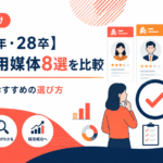 新卒採用媒体8社を2026年最新情報で比較。マイナビ、リクナビ、OfferBox、ONE CAREERなどの特徴から、採用人数・知名度・予算・時期別の選び方まで解説。